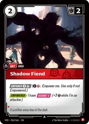 Shadow Fiend, Vendetta