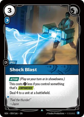 Shock Blast, Vendetta