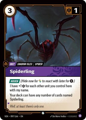 Spiderling, Vendetta
