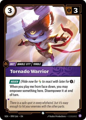 Tornado Warrior, Vendetta