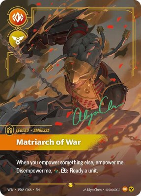 Ambessa, Matriarch of War (Signature), Vendetta
