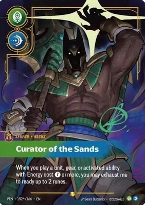 Nasus, Curator of the Sands (Signature), Vendetta